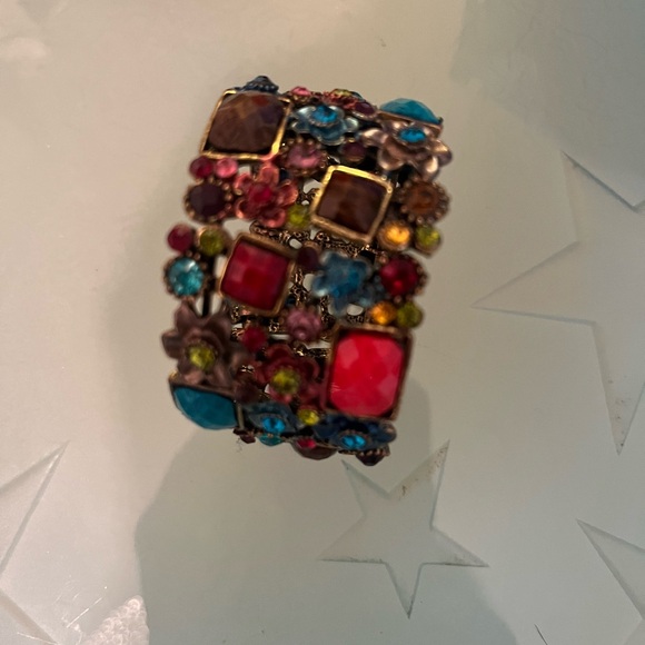 Beautiful cuff colourful bracelet - Picture 5 of 7